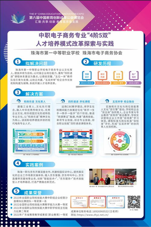 第六届教博会职教风采展示 珠海市第一中等职业学校现代商贸部创新成果精彩亮相第六届中国教博会